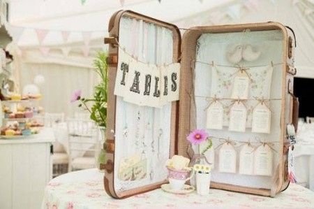 60 idee per il tuo matrimonio: segnaposti e tableau