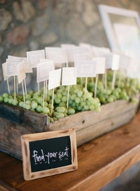 60 idee per il tuo matrimonio: segnaposti e tableau