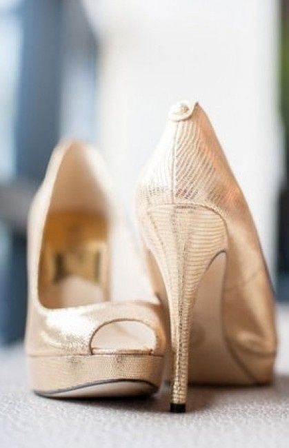 Scarpe oro e bronzo tutte per voi!