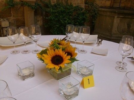 Consigli tableau de mariage tema girasole