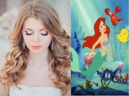 La tua acconciatura sposa ispirata alle principesse Disney!
