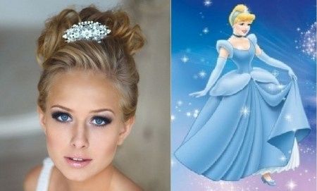 La tua acconciatura sposa ispirata alle principesse Disney!