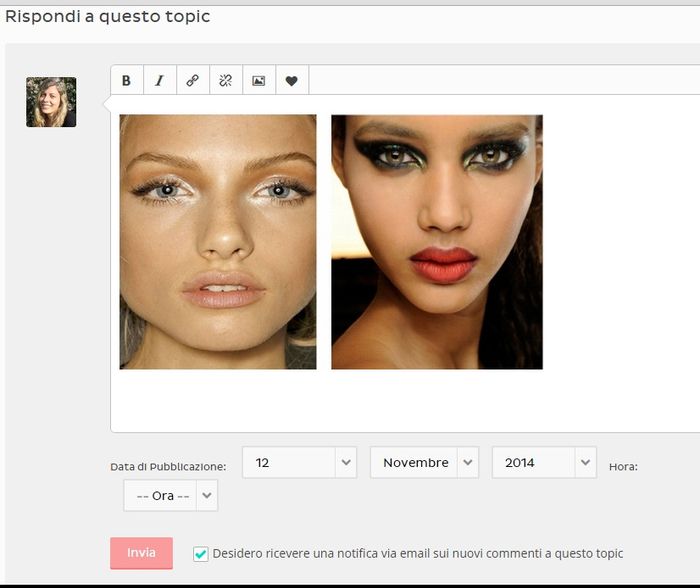 Come caricare una foto da pc!