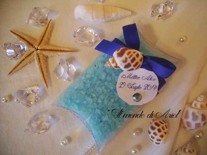 Idee per un matrimonio tema mare