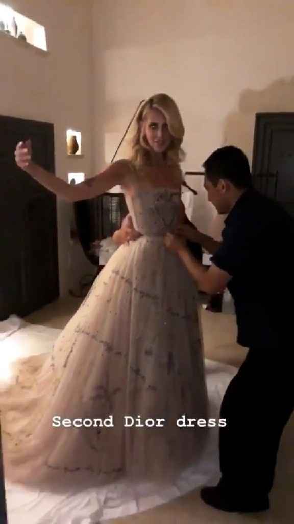 The Ferragnez: il secondo abito di Dior di Chiara Ferragni - 3