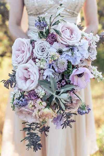 Bouquet sposa per nozze a tema Disney Rapunzel