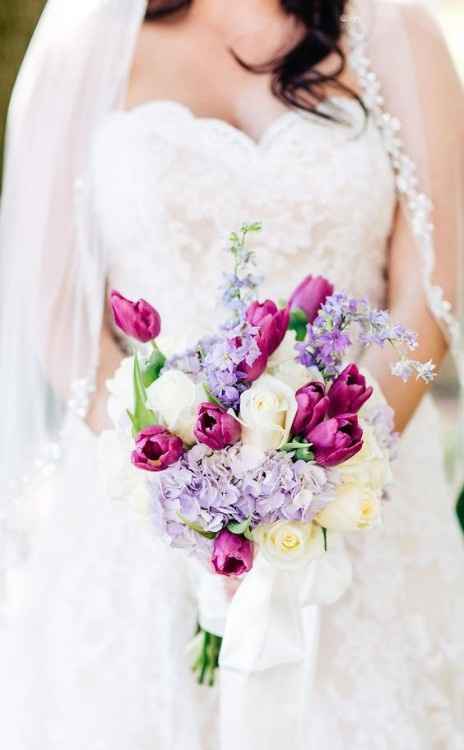 Bouquet sposa per nozze a tema Disney Rapunzel