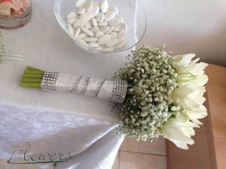 2) Bouquet sposa con curcuma