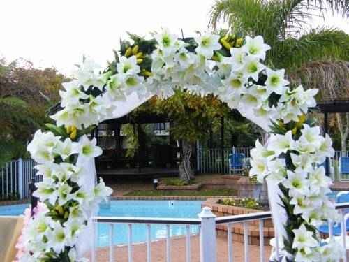 arco di fiori