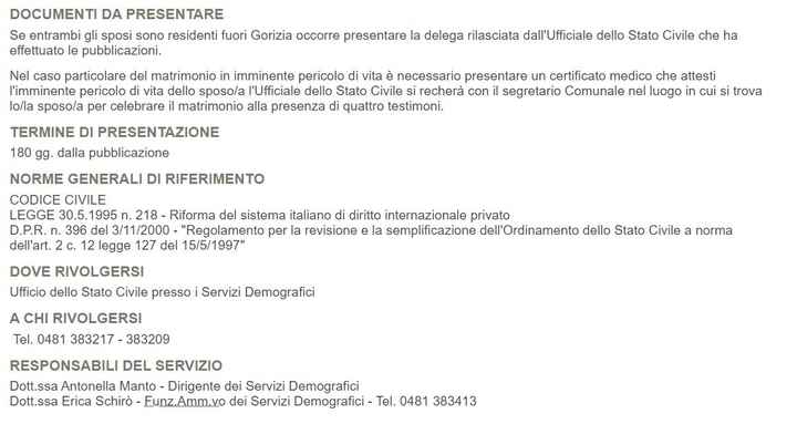 Location con la possibilità di celebrare matrimonio civile con valore legale a Trieste/Gorizia - 5