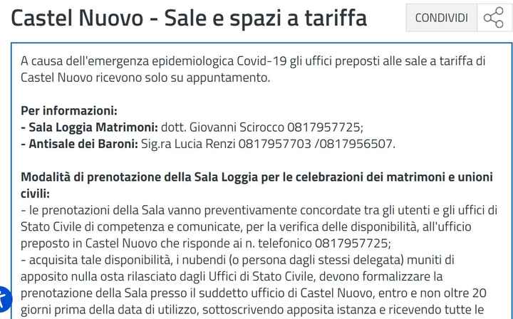 Matrimonio al Maschio Angioino - 1