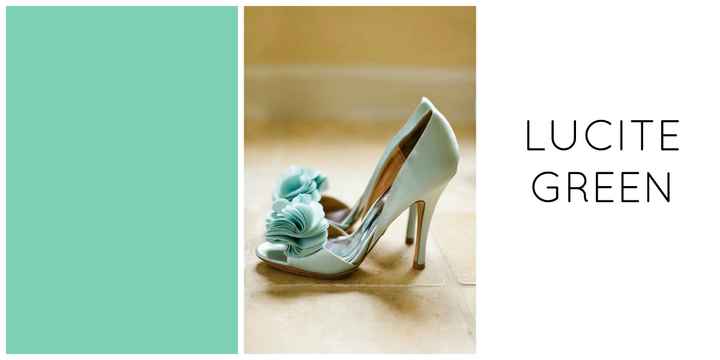 Look sposa in base ai colori di tendenza del 2015 - Le scarpe vol.1