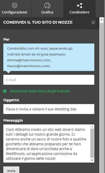 Nuovo wedding site di Matrimonio.com