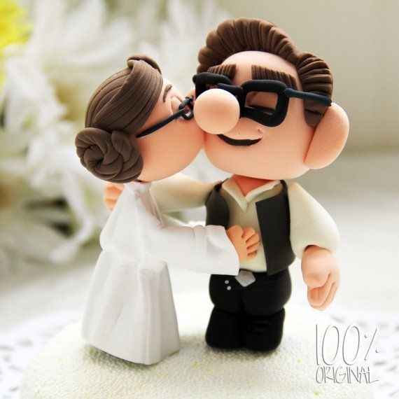 7 look per 7 spose- Wedding Cake Topper