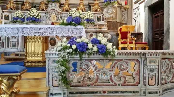 Chiesa s.giuseppe a chiaia - napoli addobbi floreali matrimonio nozze