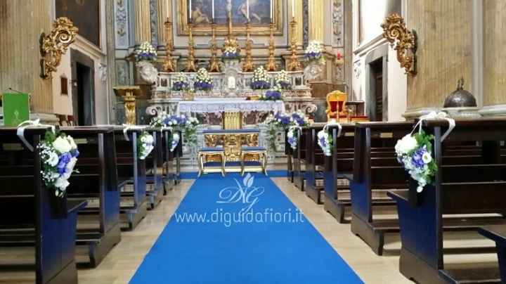 Chiesa s.giuseppe a chiaia - napoli addobbi floreali matrimonio nozze