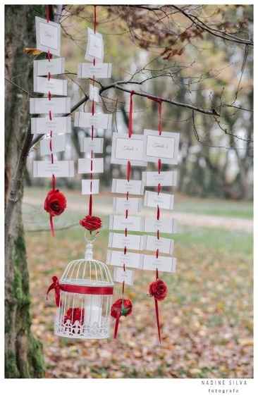 Tableau de mariage e segnaposto originale in stile shabby chic 