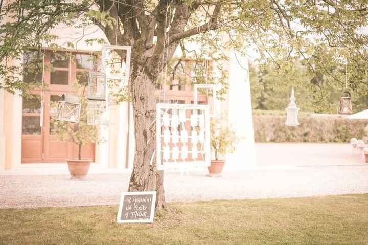 Tableau de mariage e segnaposto originale in stile shabby chic 