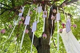 Tableau de mariage e segnaposto originale in stile shabby chic 