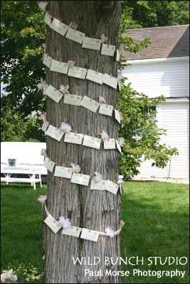 Tableau de mariage e segnaposto originale in stile shabby chic 