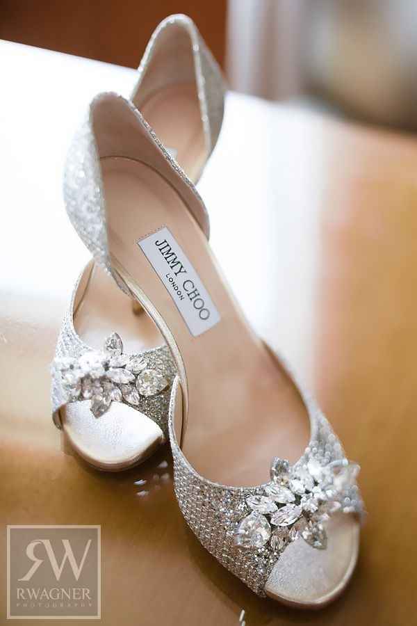 1) Scarpe da sposa di Jimmy Choo