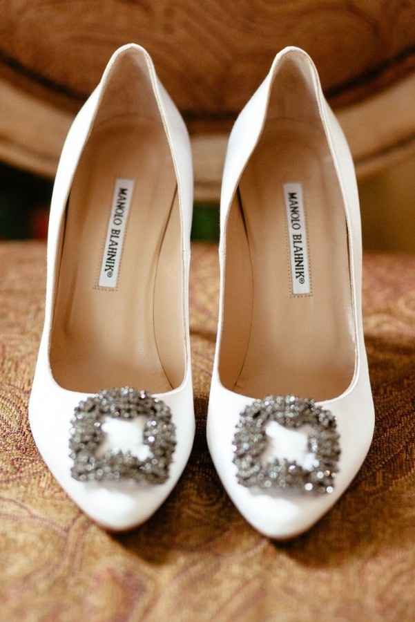 Scarpe da sposa Manolo Blahnik