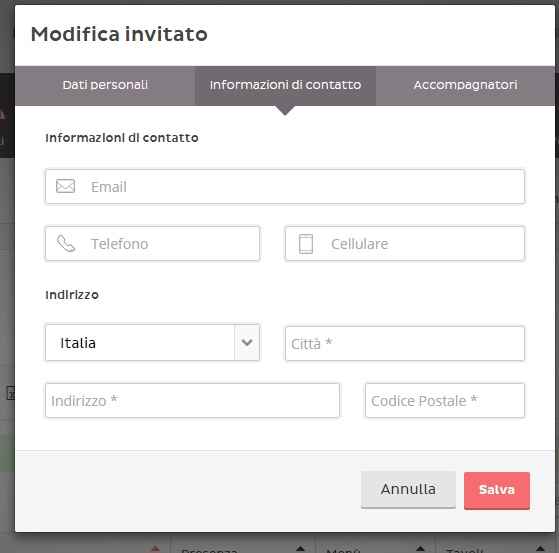 Importazione e-mail e conferme presenze