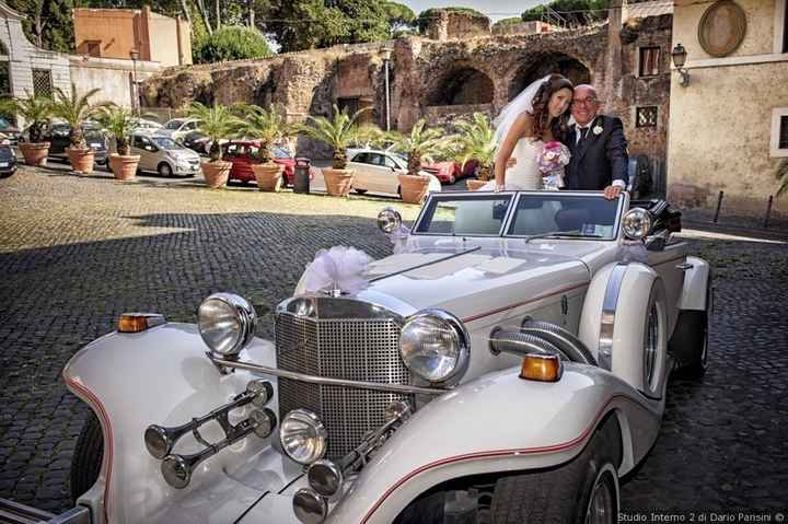 4 matrimoni.com: l'auto degli sposi!