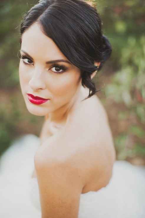 Matrimonio in autunno - il trucco della sposa