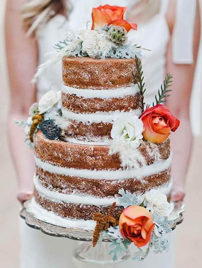 Matrimonio in autunno - la torta nuziale