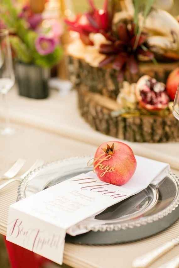 6)matrimonio in autunno - il menù