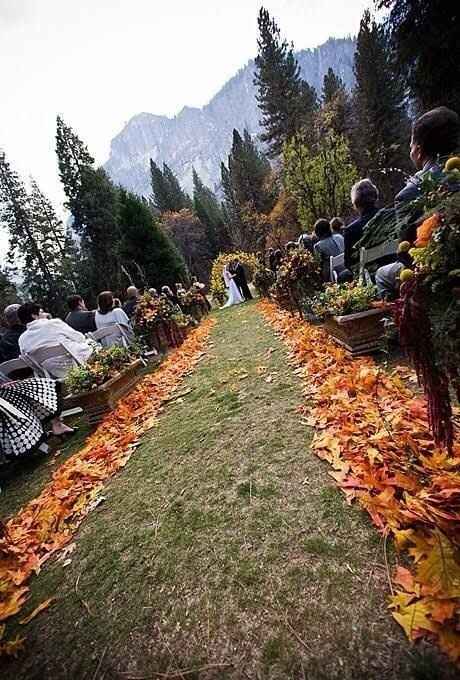 8)Matrimonio in autunno - la cerimonia nuziale