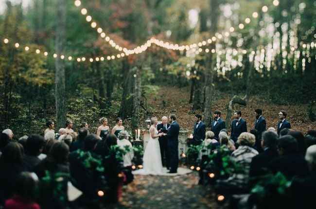 Matrimonio in autunno - la cerimonia nuziale