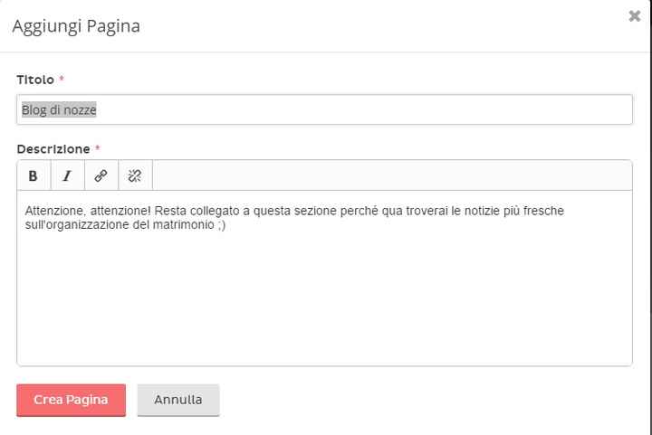 Come creare una lista di nozze n-line con il wedding site di M.com?