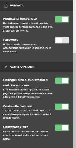 Come creare una lista di nozze n-line con il wedding site di M.com?