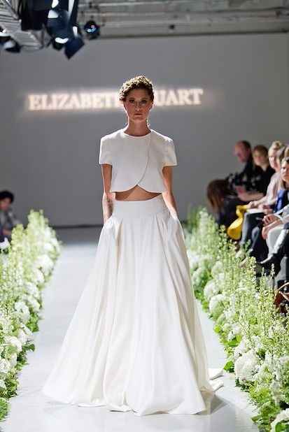 Abiti da sposa Crop Top n. 4