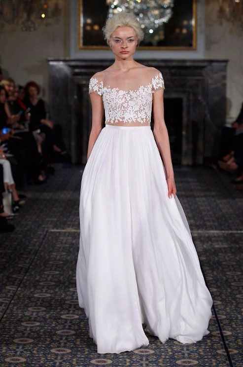 Abiti da sposa Crop Top n. 7