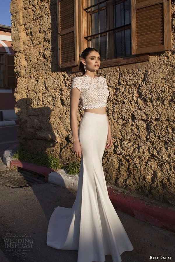 Abiti da sposa Crop Top n. 8