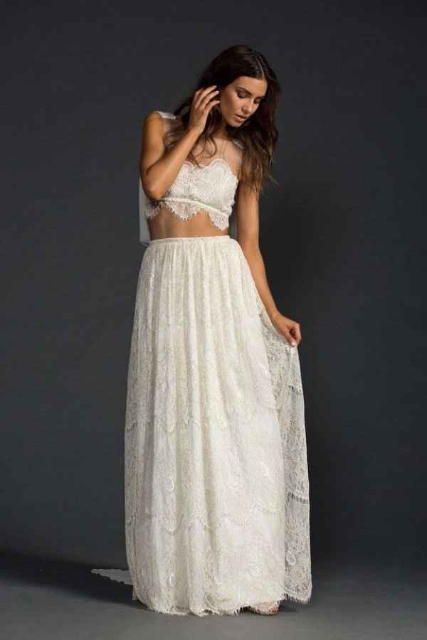 Abiti da sposa Crop Top n. 14