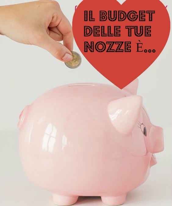 Il budget delle tue nozze è... - Il Test