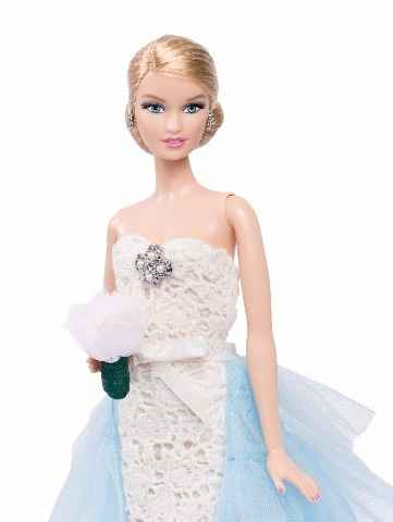 Barbie sposa Something Blue Oscar de la Renta 