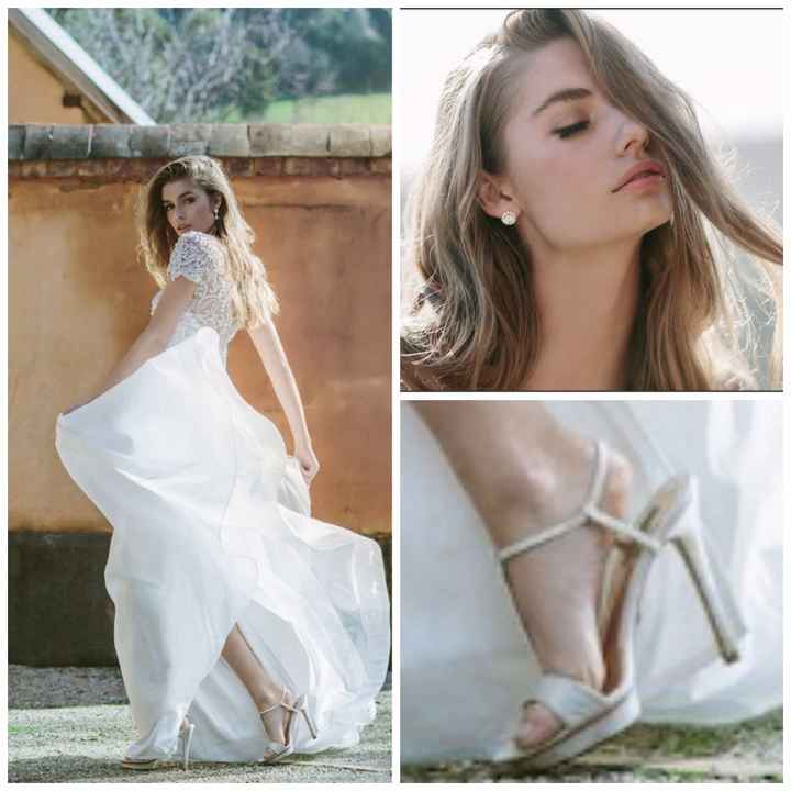 A) Look sposa estiva n. 1