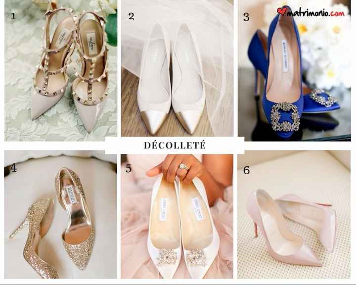 Combina il tuo look sposa con queste scarpe