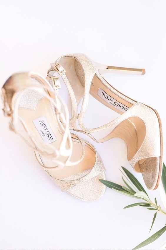 2) Jimmy Choo wedding shoes