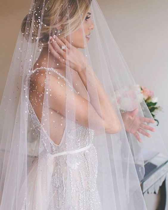 Come deve essere il velo per il tuo matrimonio?