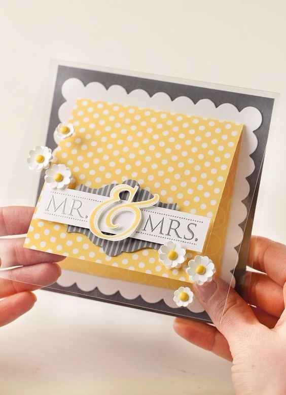 tema di nozze mr and mrs colore  giallo