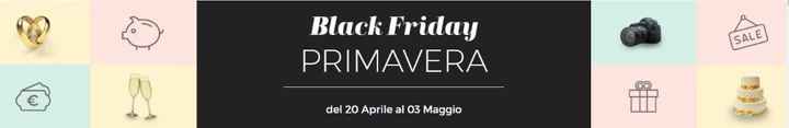 Black Friday di primavera targato Matrimonio.com!