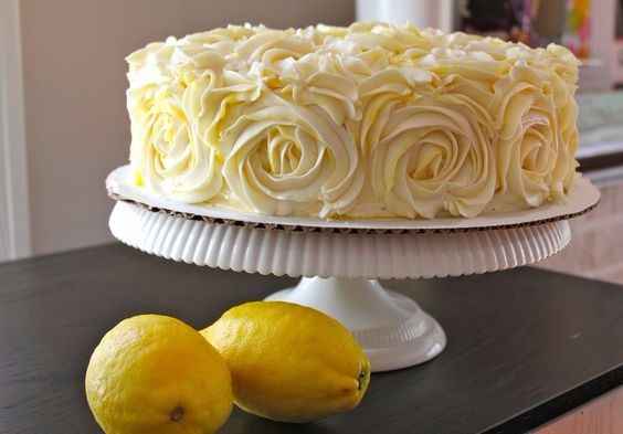 Torta nuziale al limone