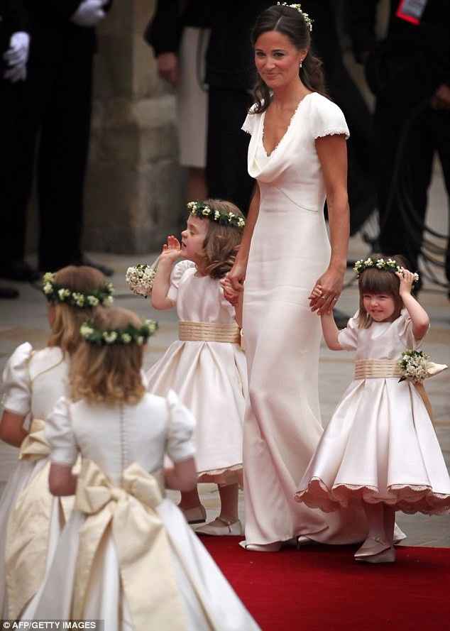 Kate o Pippa: le damigelle bambine