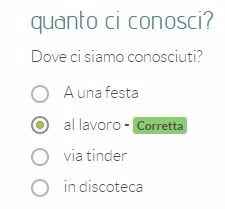 come funziona il test di matrimonio.com